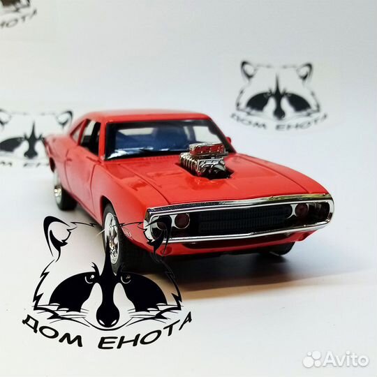Машинка Dodge Charger SRT металлическая модель 1:3