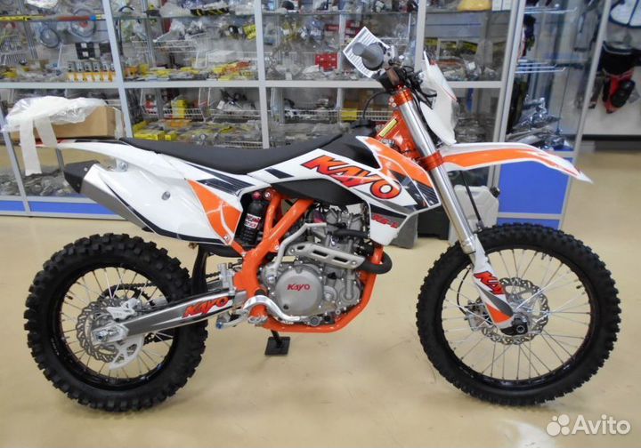 Мотоцикл кроссовый kayo K6-L 250 enduro 21/18