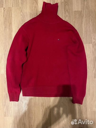 Свитер с горлом tommy hilfiger