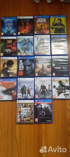 Игры на ps4 и пс5
