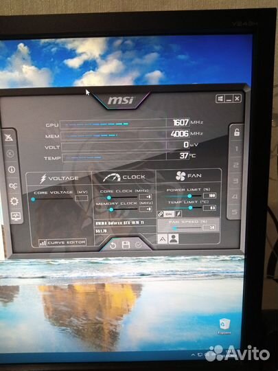 Видеокарта gtx 1070 ti 8gb