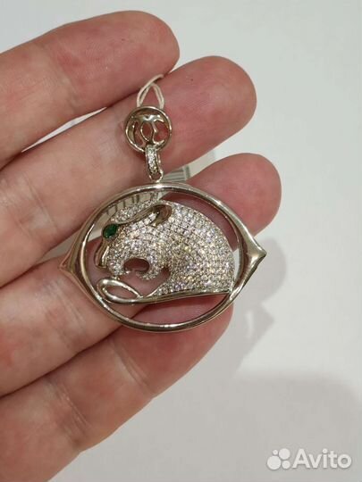 Подвеска серебро