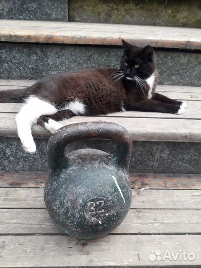 Гиря 32кг СССР