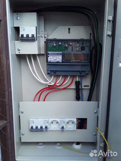 Электрик, замена счётчика