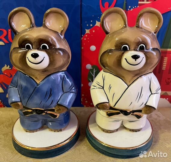 Олимпийский Мишка Борец. Олимпиада Москва 1980