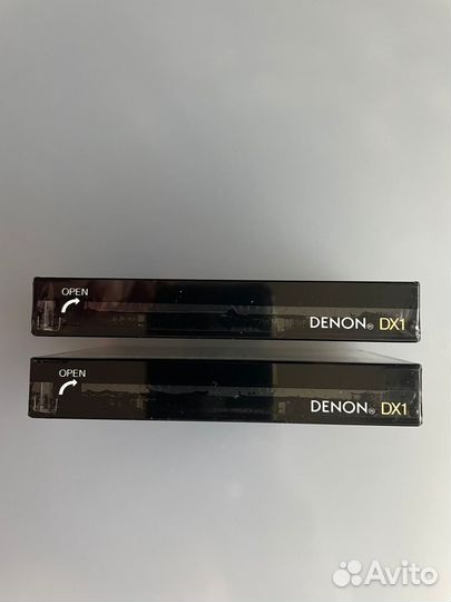 Аудиокассеты Denon DX1 90 новые 2 шт