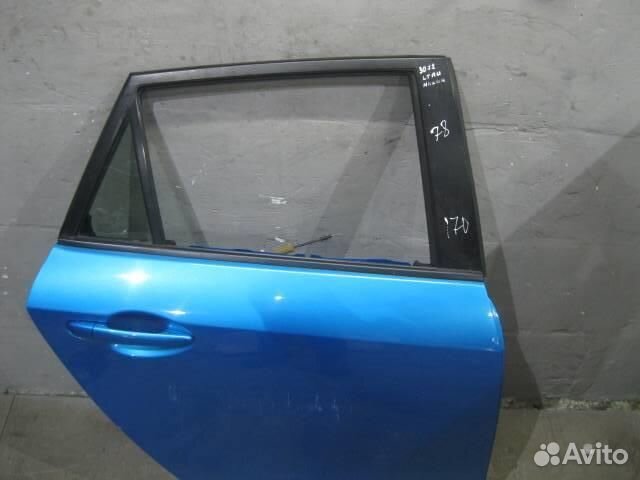 Стекло двери задней правой (форточка) от Mazda Ma
