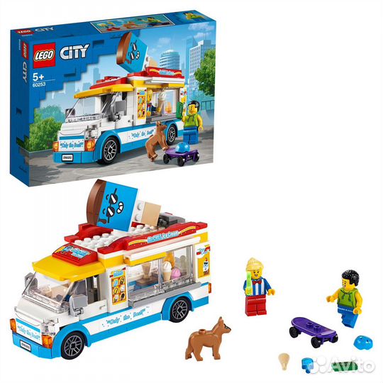 Lego City Грузовик мороженщика 60253