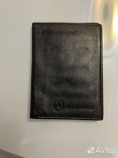 Обложка Mercedes натуральная кожа