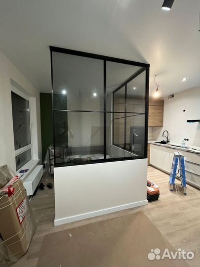 Межкомнатные перегородки стеклянные