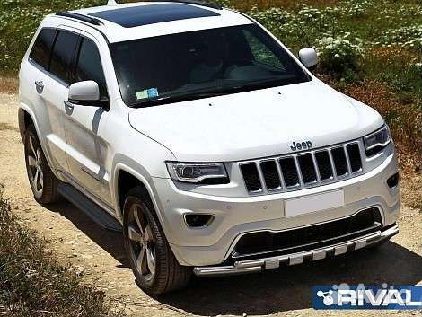 Подножки пороги Jeep Grand Cherokee 2010-2013-2018