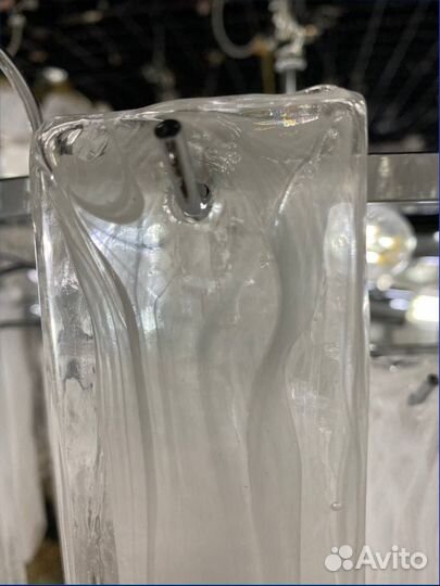 Интерьерная люстра, уникальный дизайн стекла