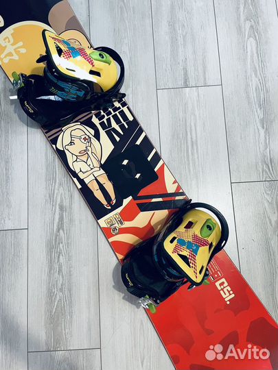 Сноуборд комплект Atom 150 + крепления