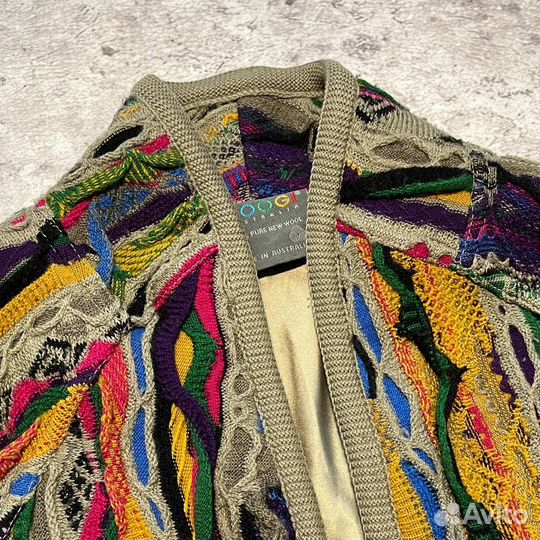 Coogi Wool Sweater Coat оригинал