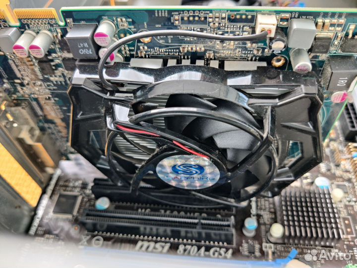 Системный блок компьютер рабочий