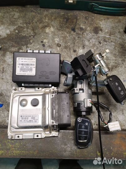 Эбу мозги блок управления рио 3 солярис 1