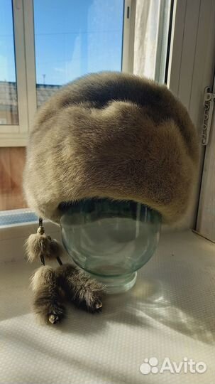 Шапка норковая женская