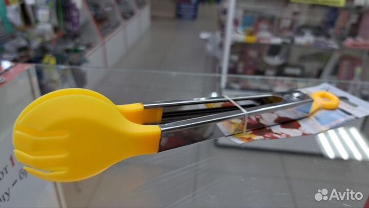 Щипцы-ложка кухонные