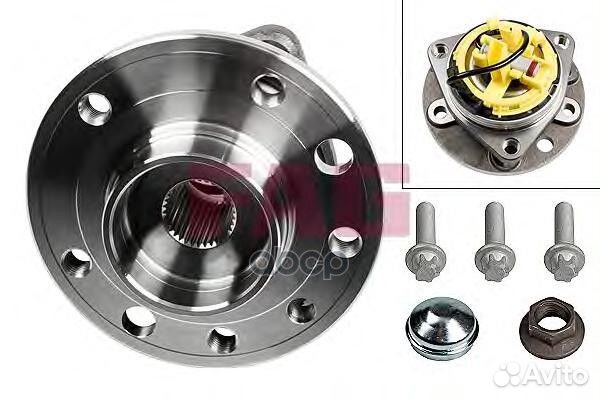 Ступица с подшипником opel astra H 04- перед. 5