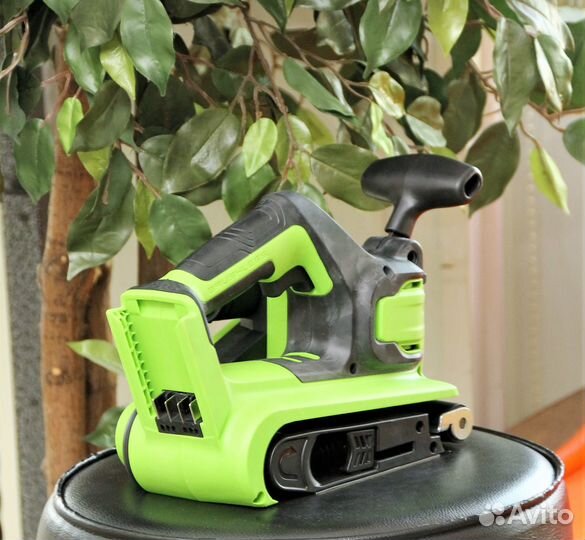 Ленточная шлифмашина GreenWorks G24BS 24V