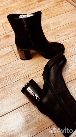 Ботильоны натуральная кожа