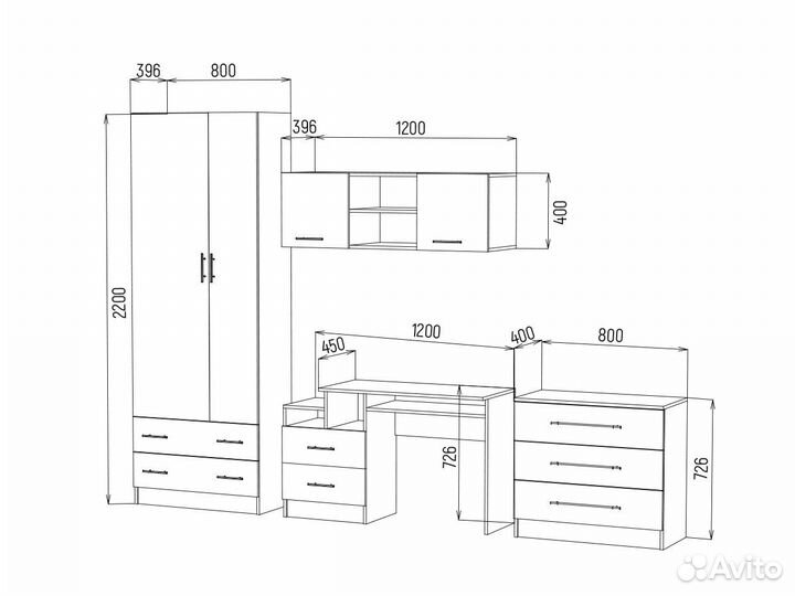 Детская стенка