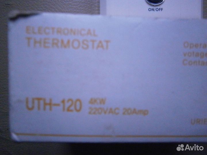 Терморегулятор для теплого пола