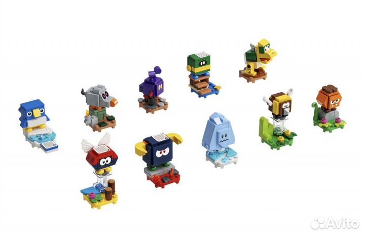 Фигурки лего Lego super mario 4 series