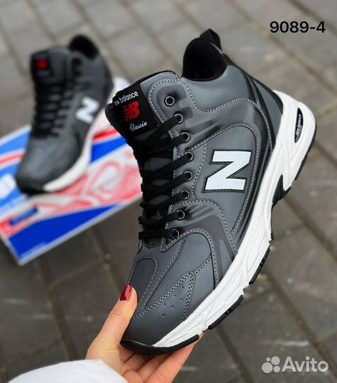 Кроссовки мужские new balance мех оптом