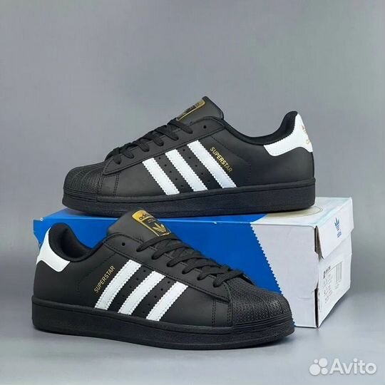 Adidas Superstar Black