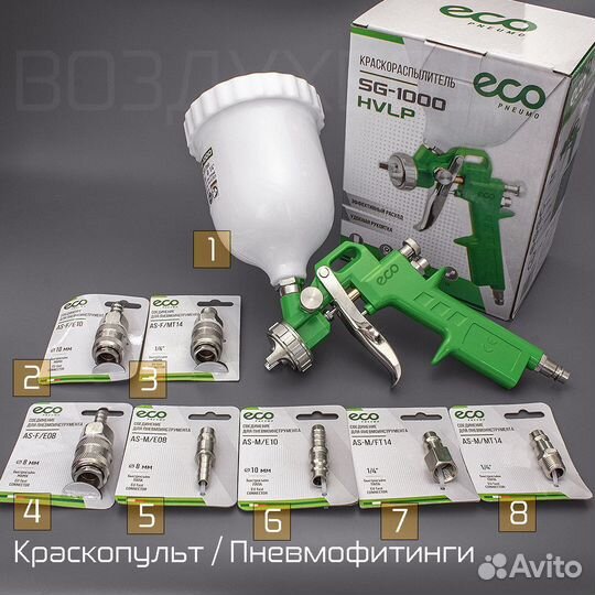 Краскораспылитель/Краскопульт/Окрасочный пистолет