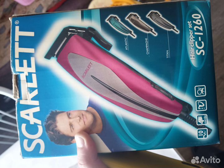 Машинка для стрижки волос scarlett