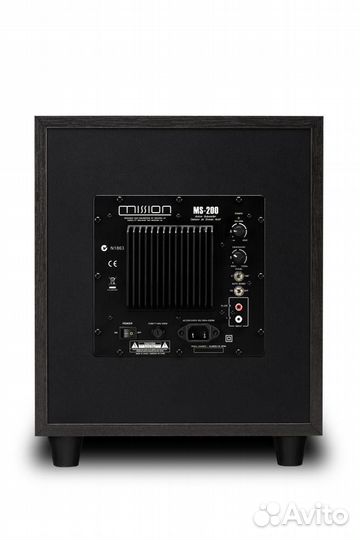Сабвуфер Mission MS-200, Black, сабвуфер