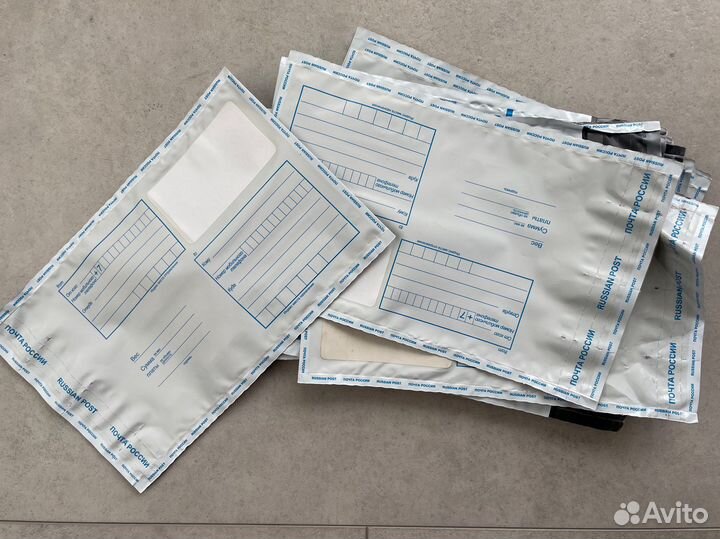 Пакеты почтовые 34 шт конверты 114*162 №0