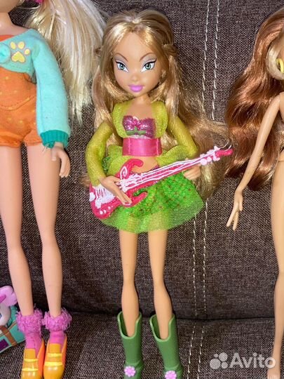 Winx mattel flora rock