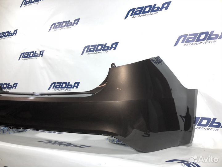 Бампер Kia Rio(11-15) задний седан Коричнеый (VC5)