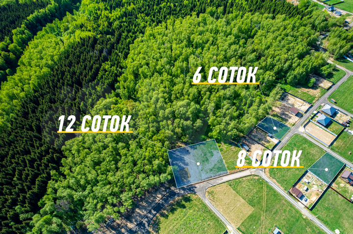 Участок 8 сот. (ИЖС)