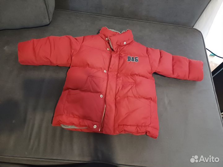 Куртка Пуховик D&G junior р.86