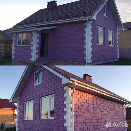 Теплоблок с облицовкой