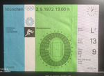 Билет на Олимпиаду 1972 года Мюнхен