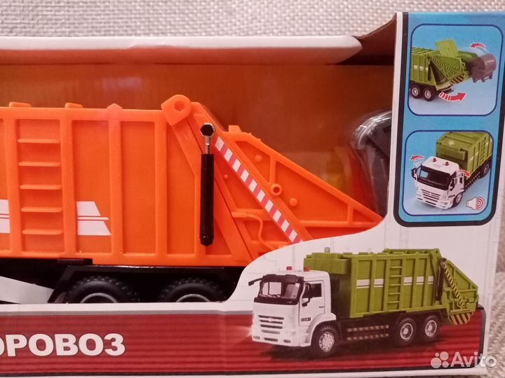 Модель мусоровоза, новая 1:38