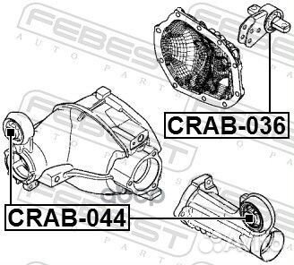 Сайлентблок дифференциала jeep grand cherokee I