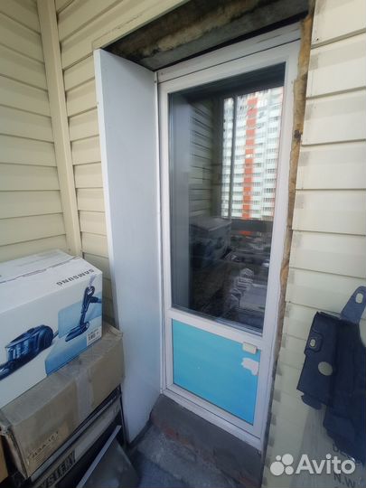 Пластиковые двери пвх бу