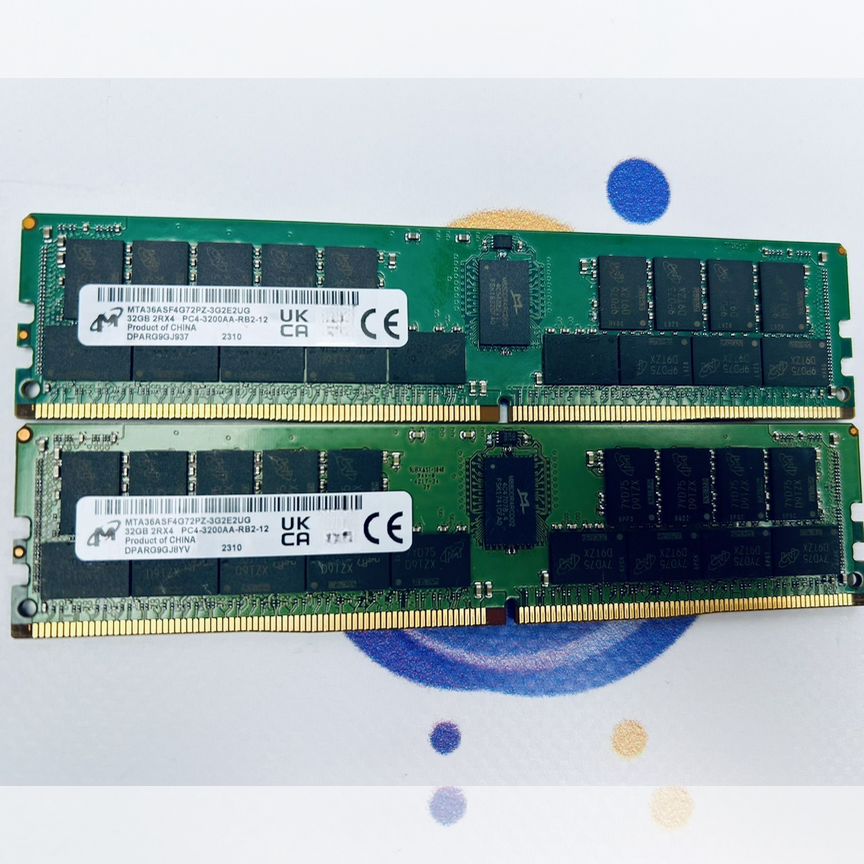[MTA36ASF4G72PZ-3G2] Ddr4 32gb 3200 Ecc Reg Micron Серверная Память Mta36asf4g72pz-3g2