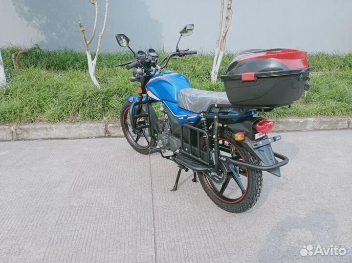 Мопед promax alpha tourist 150 синий