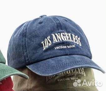 Кепка бейсболка хлопковая