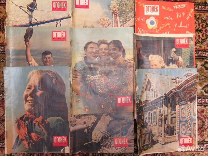 Журналы Огонёк 1957г