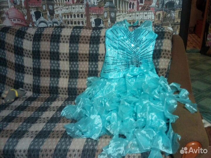 Платье бальное новогоднее