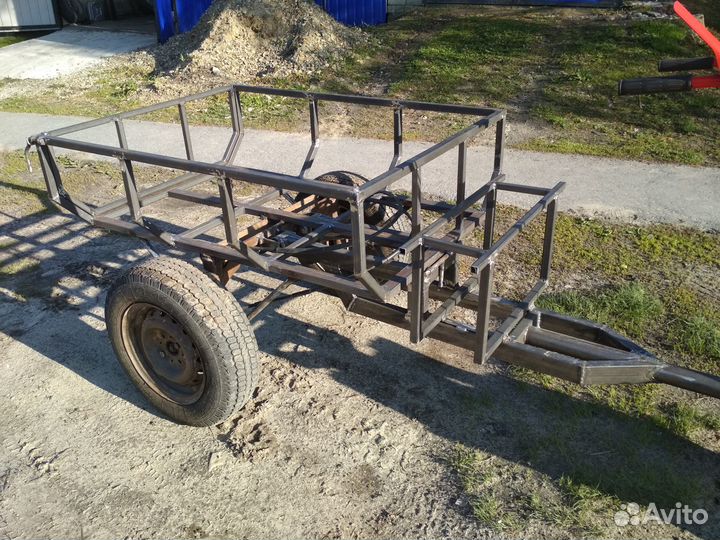 Прицеп для мотоблока самодельный