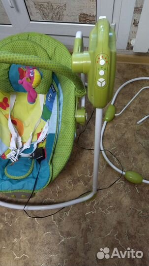 Детские качели шезлонг